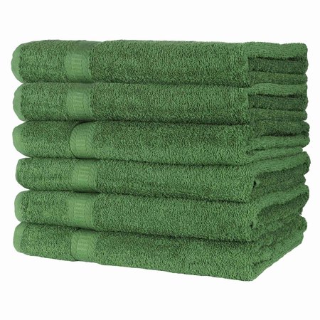 True Colors True Color Hunter Green Bath Towels , 12PK BATH-HGREEN